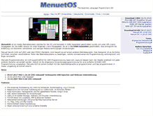 Tablet Screenshot of menuetos.de